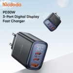شارژر دیواری فست شارژ 30 وات مک دودو مدل Mcdodo charger Ch-218